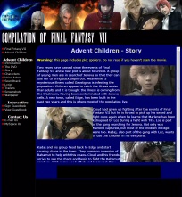 Screenshot of FFVII Compilation